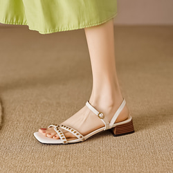 やぎ革 サンダル 歩きやすい 靴シューズ   レディース ４color　22～25サイズ　838 12枚目の画像