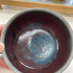 和田山真央　抹茶茶碗と抹茶入れ　どちらも一点もの 7枚目の画像