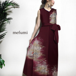 受注制作 ✳︎1点物 ✳︎ アンティーク 正絹 着物リメイク フォーマル