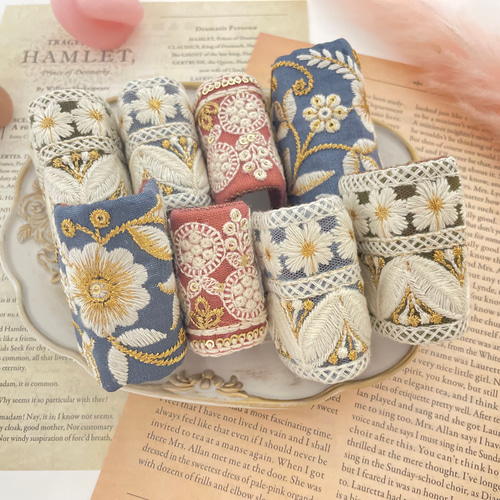 インド刺繍ポニーフック ポニーフック・ヘアカフス mignon. 通販