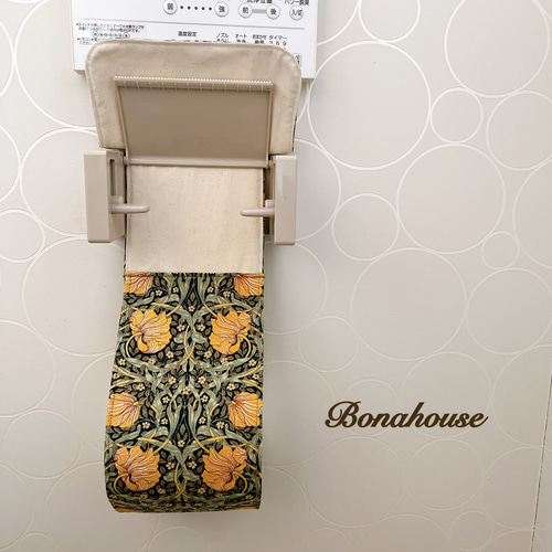 大人気柄！✩トイレットペーパーホルダーカバー ウィリアム・モリス