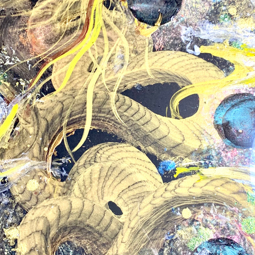 大きさ＆エネルギー2倍！一筆龍エネルギーアート✨縁起物 龍神
