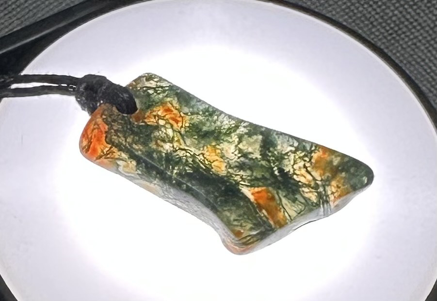 黒幽霊　国産幽霊瑪瑙