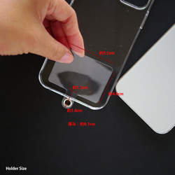智能手機帶 / iPhone 保護殼和串珠帶 / 兼容所有型號 (A) 第14張的照片