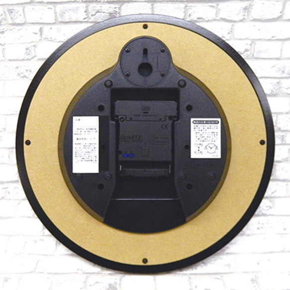レトロ 電波掛時計  DQL611 4枚目の画像