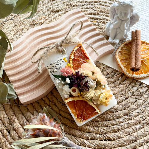 no.611 アロマワックスサシェ アロマワックスバー ボタニカルサシェ