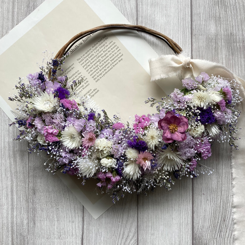 2.スターチスオーバルリース 2.スターチスオーバルリース