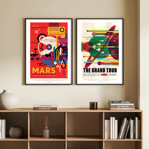 モダン ポップアート ポスター】宇宙 NASA オシャレ インテリア