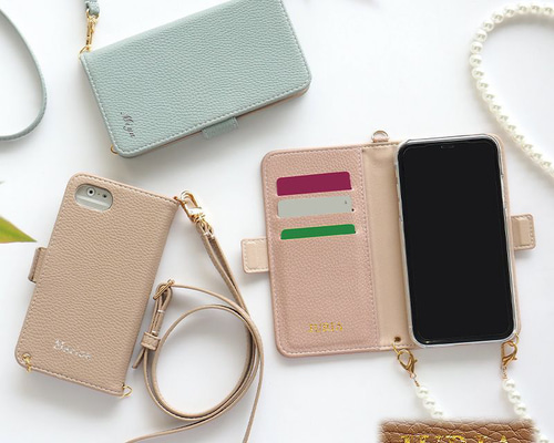 ATAO - 美品！アタオ ヒッポ 手帳型 レザー スマホケース ステンドグラス ショルダー 美品！アタオ ヒッポ 手帳型 レザー スマホケース ステンド