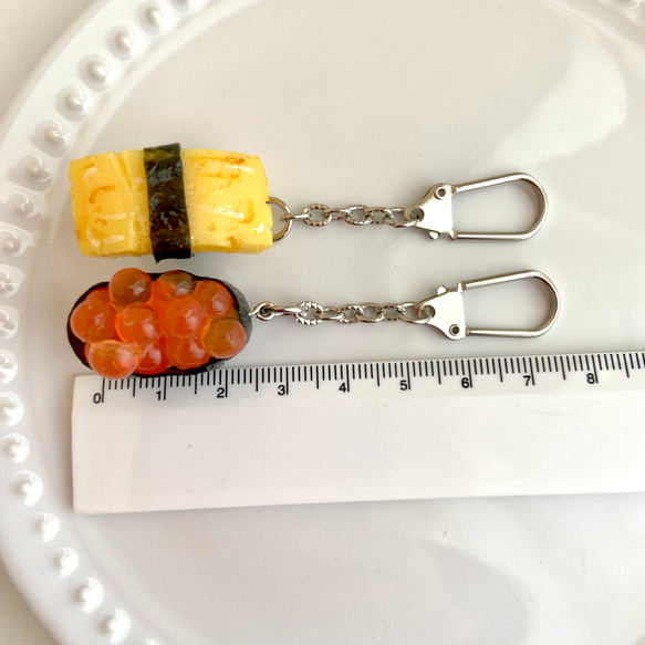 選べる‼︎ 寿司食いね　キーホルダー 食品サンプル  リアル 大人かわいい　フェイクフード　sushi 着物　日本 16枚目の画像