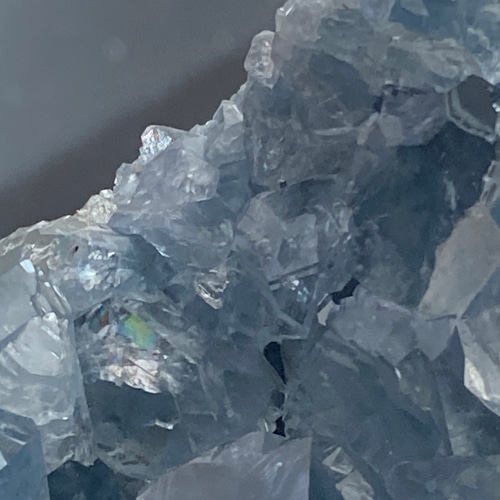 天使の石」☆セレスタイト【天青石】☆虹入り♪ その他インテリア雑貨