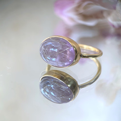 受注制作】インカローズ リング（真鍮・シルバー） 指輪・リング