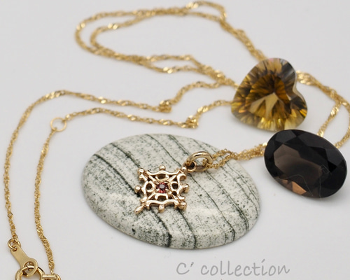 Cg-11 K18 Yellow Gold Necklace 18金ゴールドチェーン ロード
