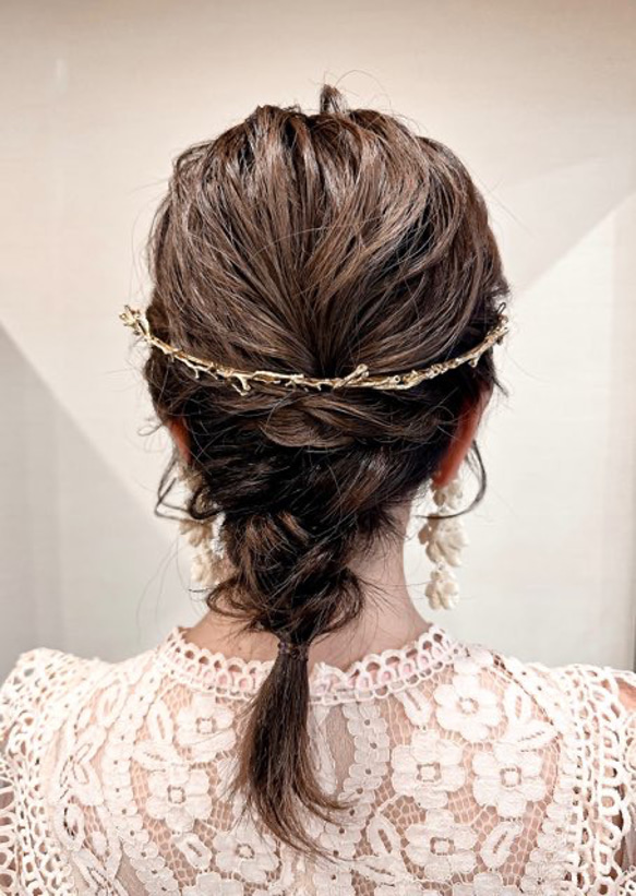 ヘッドアクセ　ウエディング　ヘアアクセ　結婚　真鍮　emma accessory ヘッドアクセ ウエディング ヘアアクセ 結婚 真鍮 emma accessory