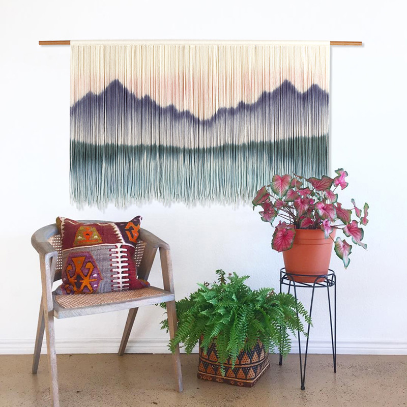 壁掛 風景画 リビング タペストリー ウォールステッカー・ウォールデコ アートポスター 北欧 新築 新居 引っ越し祝い