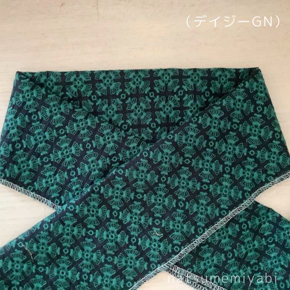 ◆通年使えるコットンレース半衿（デイジーレース）ー楽ちん綺麗なうそつき衿への加工オプションも選べますー 5枚目の画像