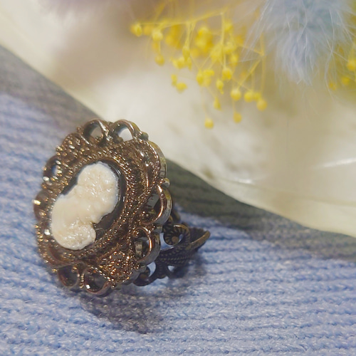 【最終値下げ】nananbijouxxx ナナンビジューキャットカメオリング 最終値下げ】nananbijouxxx ナナンビジューキャットカメオリング 2026