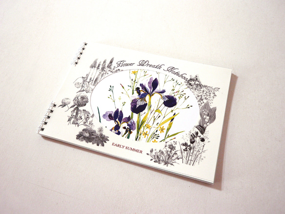 Flower Wreath Notebook 【 EARLY SUMMER 】 2枚目の画像