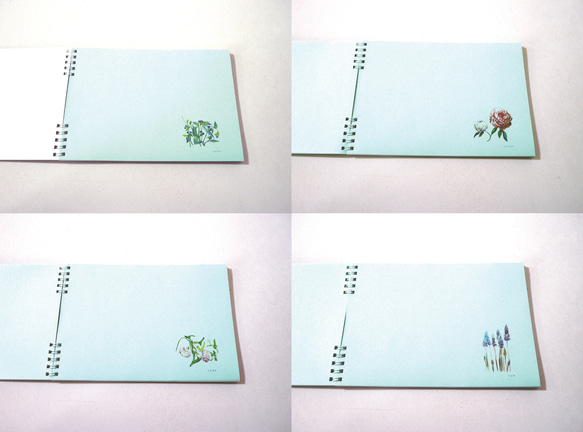 Flower Wreath Notebook 【 EARLY SUMMER 】 6枚目の画像