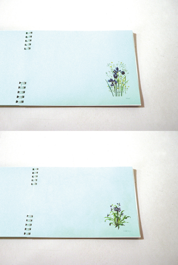 Flower Wreath Notebook 【 EARLY SUMMER 】 8枚目の画像