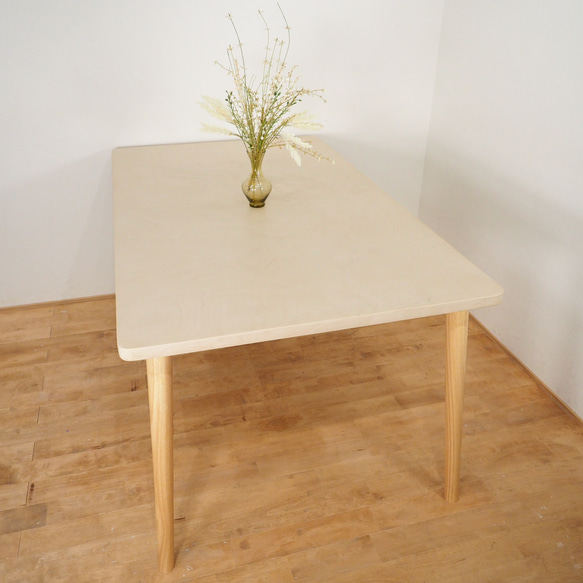 XL【幅＋奥行＝250～270cm】フランス産モルタルテーブル XL 幅＋奥行＝250～270cm オプション ご了承ください