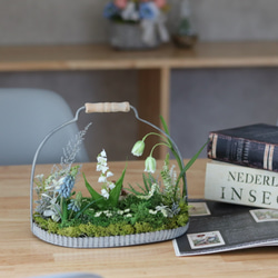 デコパージュꔛ‬ꕤ ガーデン雑貨♡アクセサリートレー♡スズラン すずらん インテリア雑貨・生活道具 のおすすめ人気通販｜Creema