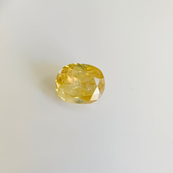 天然　イエローダイヤモンド CGLソ付　0.294ct Fancy deep yellow 1枚目の画像