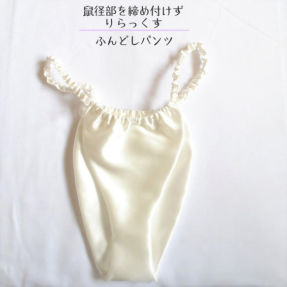ふんどしパンツ　シルク100%使用　受注生産　M〜LL シルク 絹 100% ふんティ ふんてぃ フンティ ふんどしパンティ