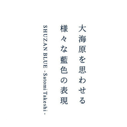 小石原燒 小石原燒 靛藍釉鐵釉 5 英寸盤圓盤 Shuzan 窯陶器 shuzan-023 第16張的照片