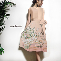 受注制作 ✳︎1点物 ✳︎ アンティーク 正絹 着物リメイク フォーマル