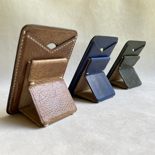 New カードケーススタンド MagSafe対応【受注生産】 名刺入れ・カード