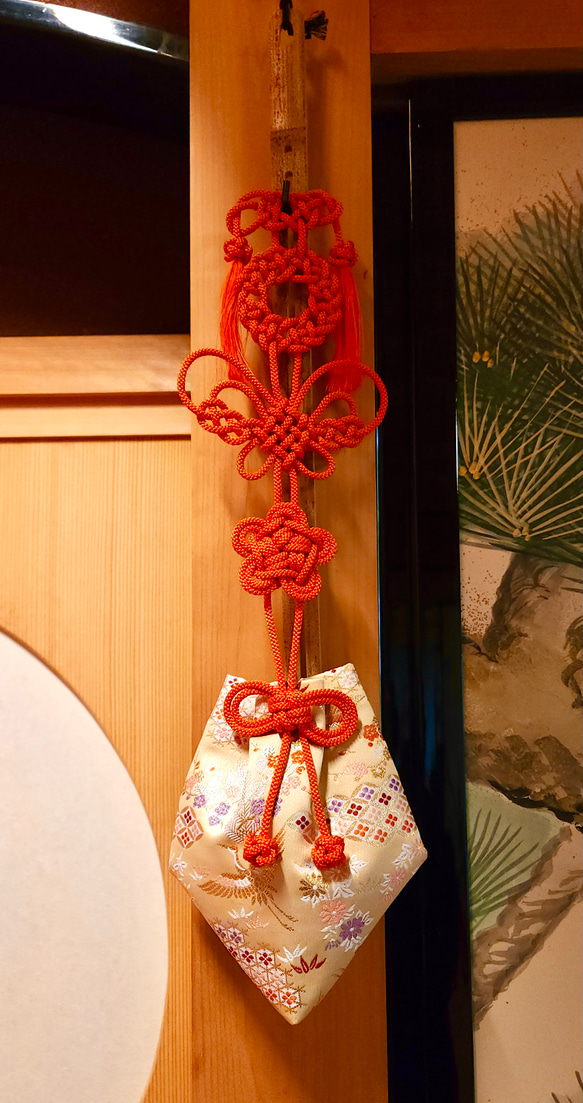 訶梨勒 かりろく 大 鶴 （掛け香） ディフューザー・アロマポット 訶梨