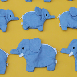 Mini Elephant pouch ミニゾウポーチ 4枚目の画像