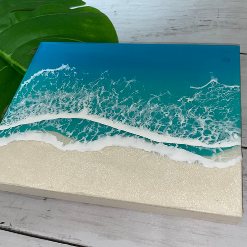 『沖縄の海を感じる』オーシャンレジンアート/海アート レジンアート〜感じる沖縄の海〜 | TSUYOSHIの海レジンアート