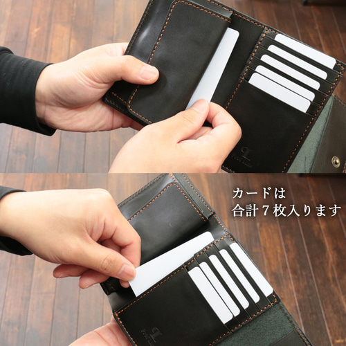 栃木レザー 三つ折りミドルウォレット 財布 本革 日本製 メンズ 栃木レザー 三つ折りミドルウォレット 財布 本革 日本製 メンズ