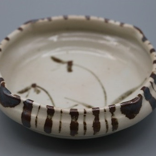 88-2/志野焼/仙山窯/絵志野向付5客