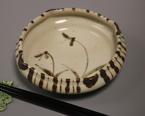 志野の向付 志野筒向付 文化遺産オンライン