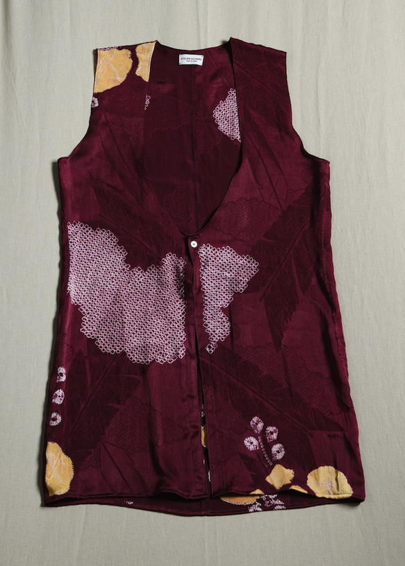 kimono vest (2-32) 2枚目の画像