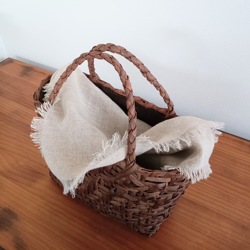 国産山葡萄ふぞろい蔓のかごバッグ かごバッグ かごみや 通販 15800224