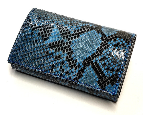 ←naoki→さま専用【美品 高級感溢れる黒の本革】 二つ折り財布
