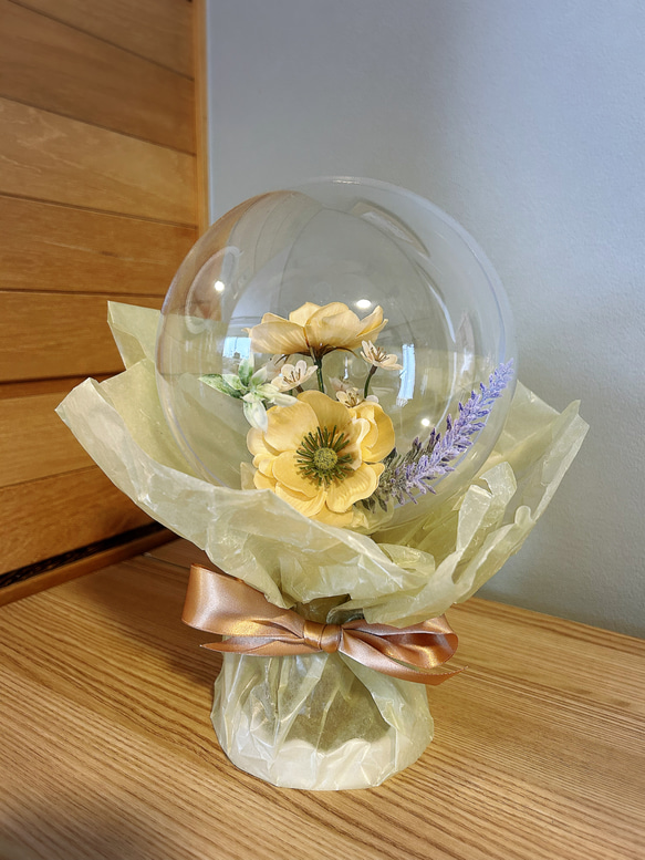 【再再販！母の日】バルーンフラワーアレンジメント 6枚目の画像