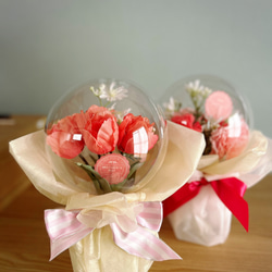 【再再販！母の日】バルーンフラワーアレンジメント 1枚目の画像