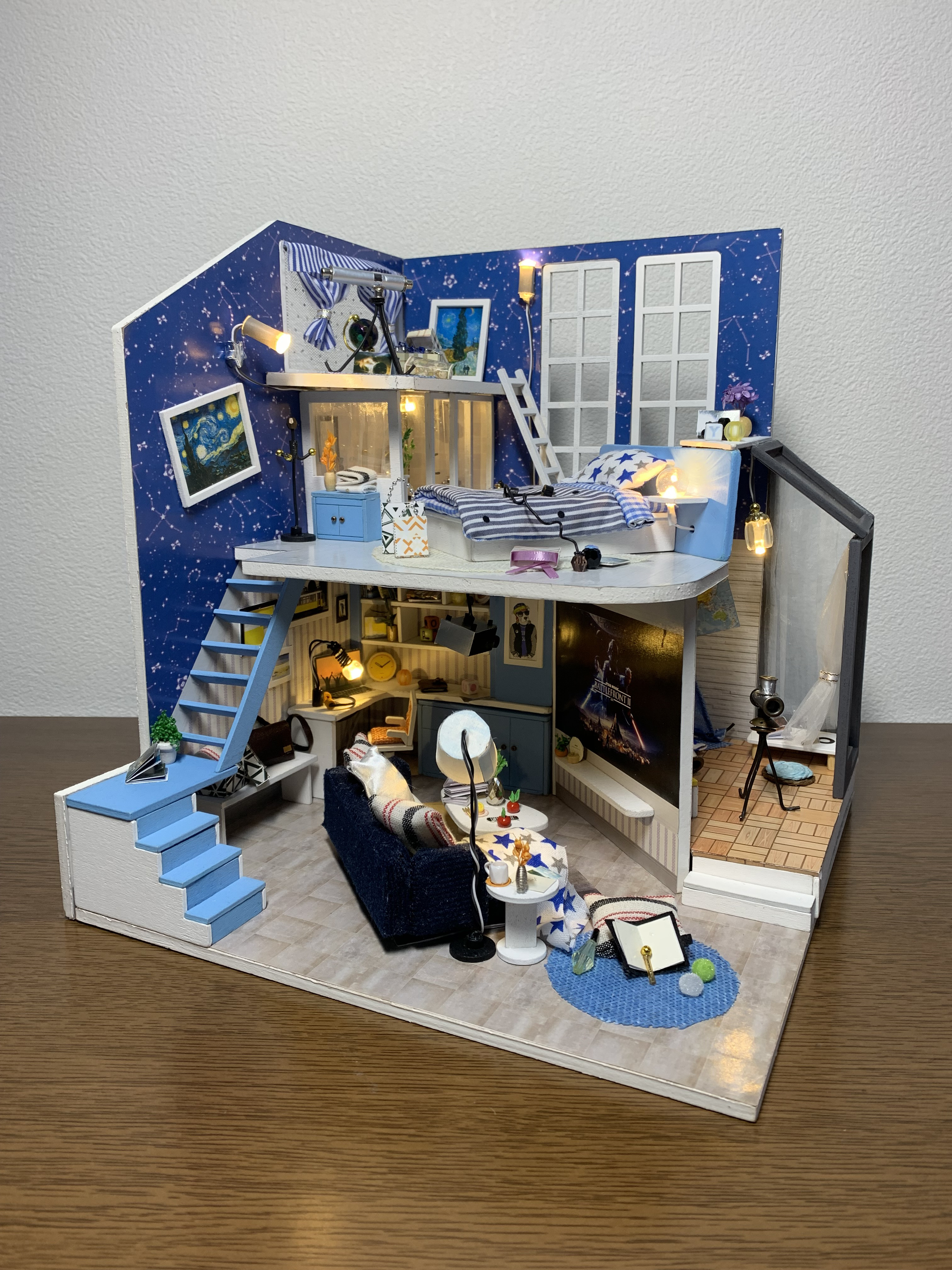 ドールハウス完成品