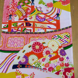 アンティーク ちりめん 子供着物 反物幅×66cm はぎれ nu-no 通販