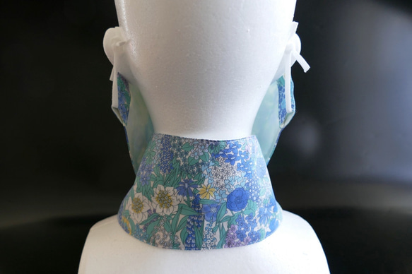 頸冷器和麵罩套裝 Liberty Kiara 禮品中暑預防布配件 Sunny Blue 2023 第3張的照片