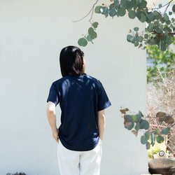 Organiccotton Ｔシャツ【ネイビー】 6枚目の画像