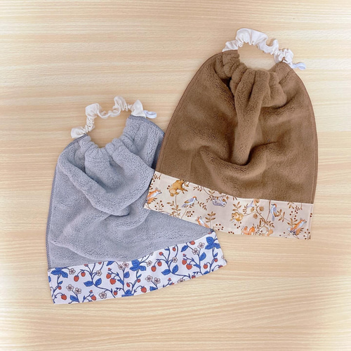 北欧B おりこうエプロン お食事タオル お食事エプロン タオルエプロン