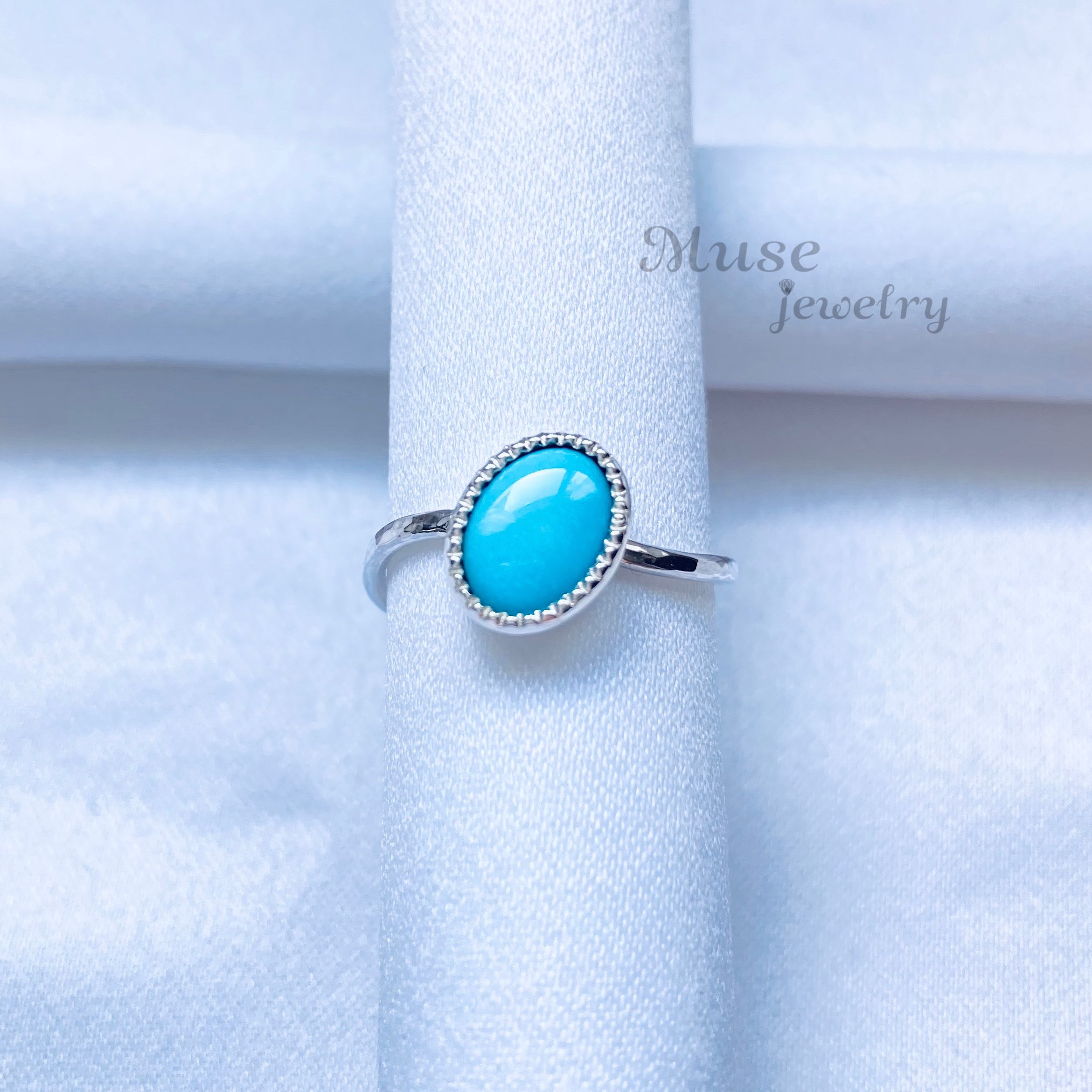 空色ターコイズ シルバーリング Sv950 指輪・リング Muse jewelry 通販