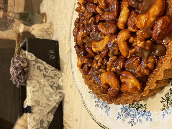 コーヒーキャラメルナッツタルト 2枚目の画像