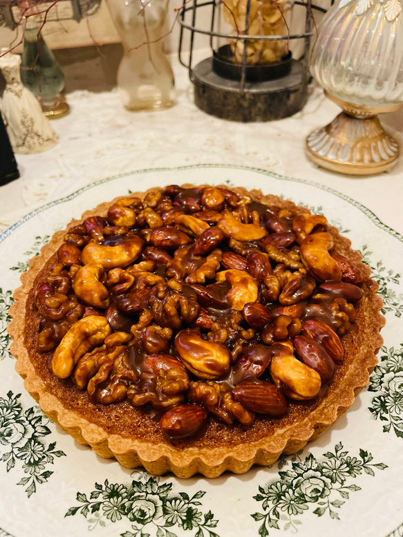 コーヒーキャラメルナッツタルト 1枚目の画像